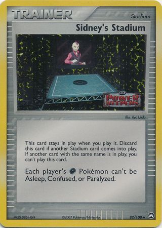 Sidney's Stadium (82/108) (Stamped) [EX: Power Keepers] | Good Games Cannington