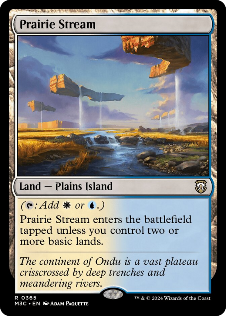 Prairie Stream [Modern Horizons 3 Commander] | Good Games Cannington