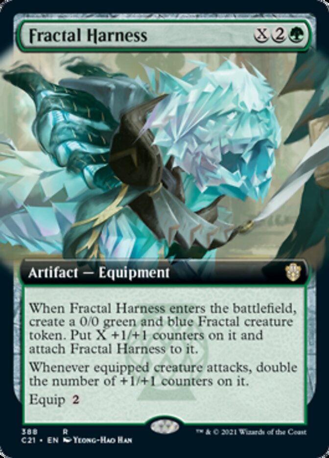 Fractal Harness (Extended Art) [Commander 2021] | Good Games Cannington