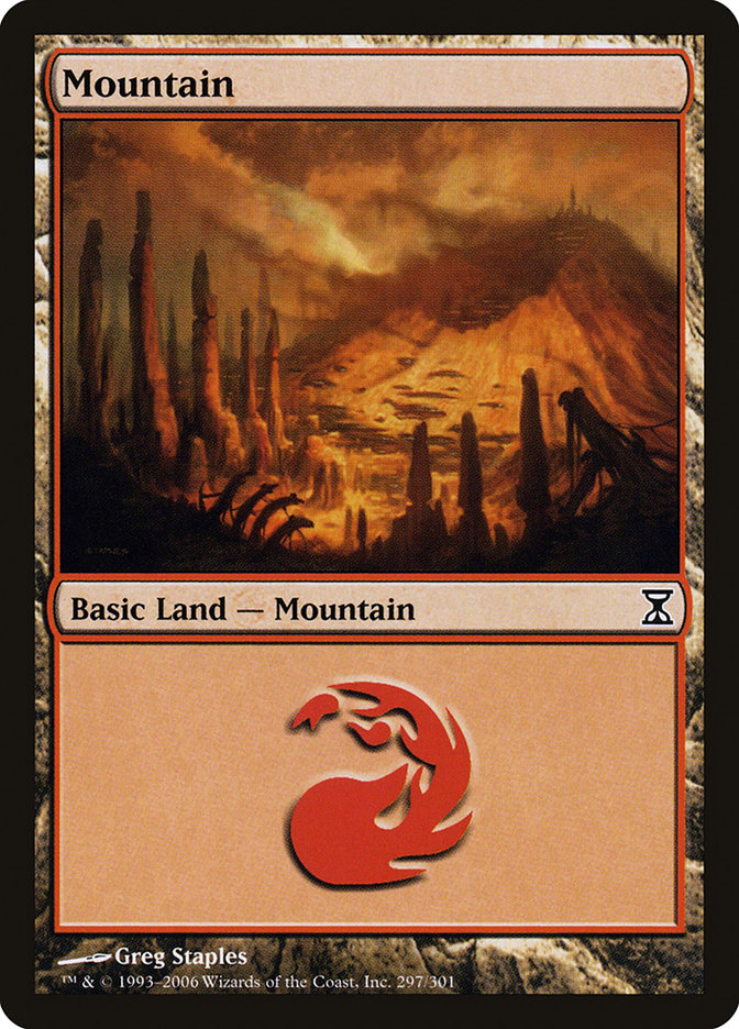 Mountain (297) [Time Spiral] | Good Games Cannington