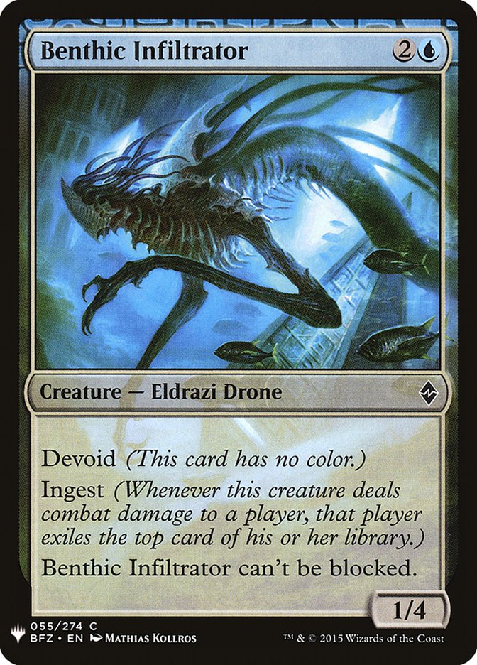 Benthic Infiltrator [Mystery Booster] | Good Games Cannington