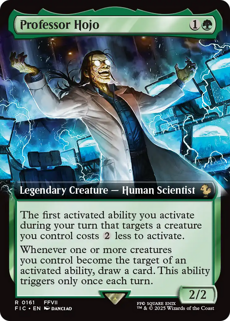 Professor Hojo (Extended Art) [FINAL FANTASY Commander] | Good Games Cannington