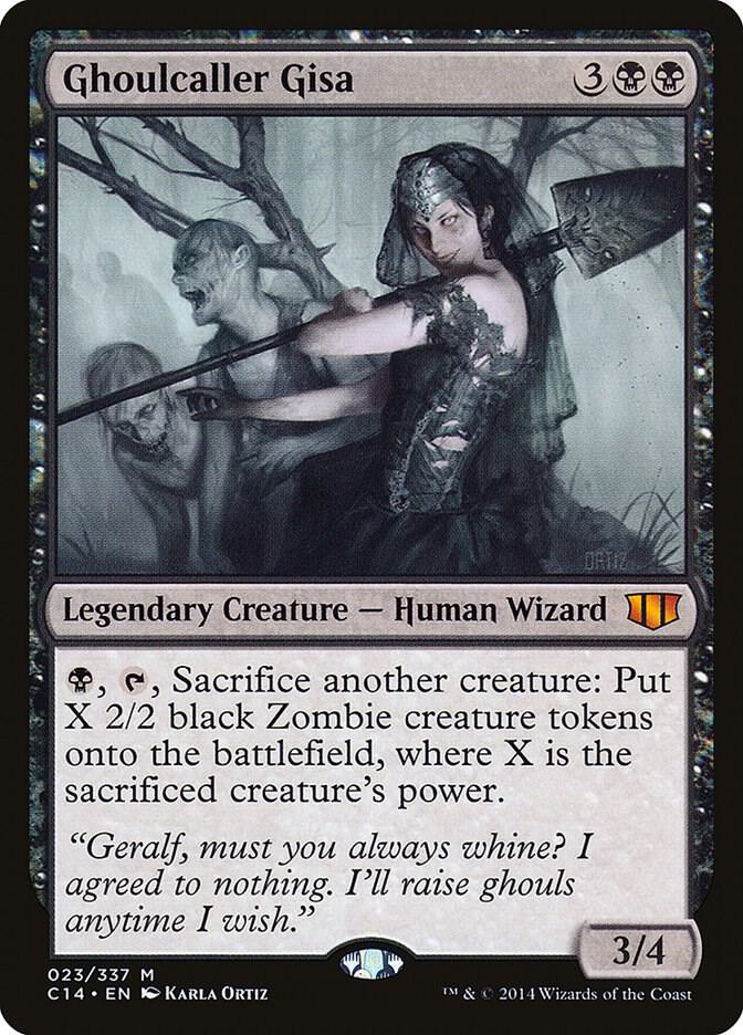 Ghoulcaller Gisa 23/337 (Commander 2014)  | Good Games Cannington