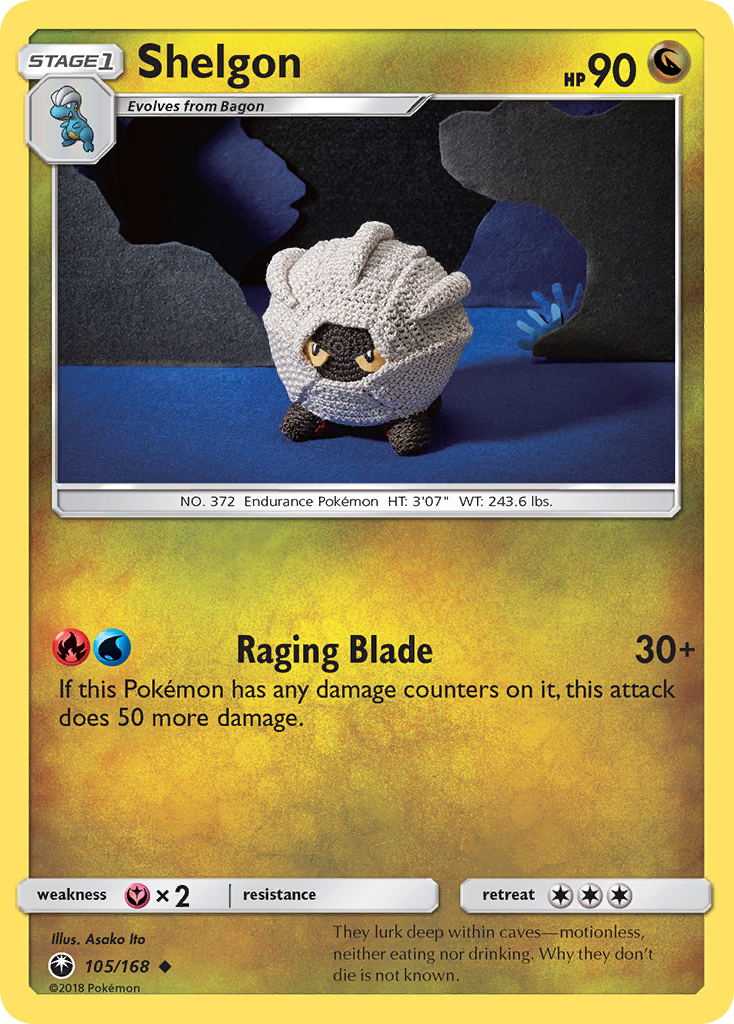 Shelgon (105/168) [Sun & Moon: Celestial Storm] | Good Games Cannington