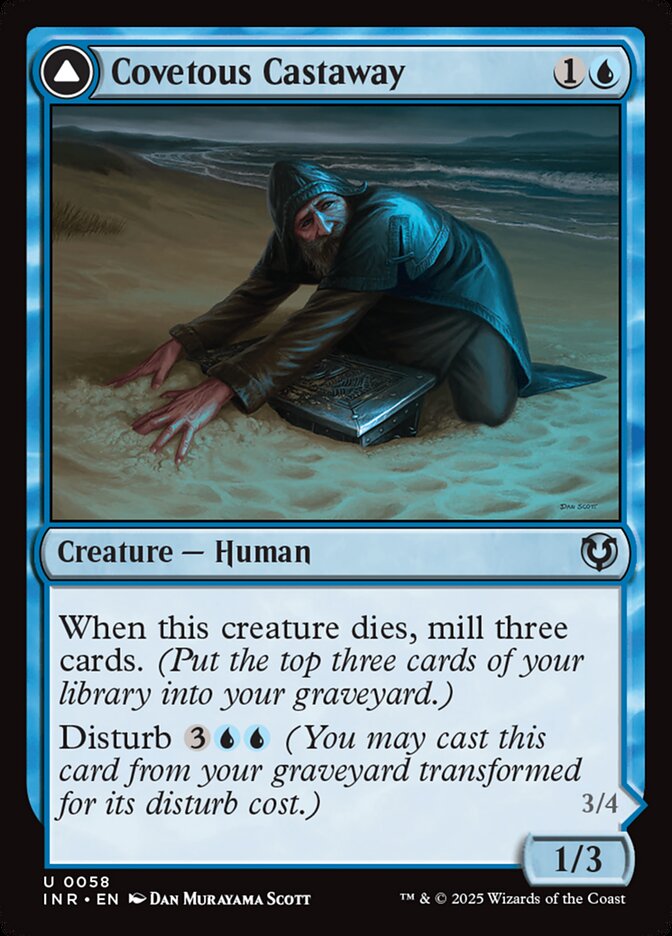 Covetous Castaway // Ghostly Castigator 58 (Innistrad Remastered)  - Foil | Good Games Cannington