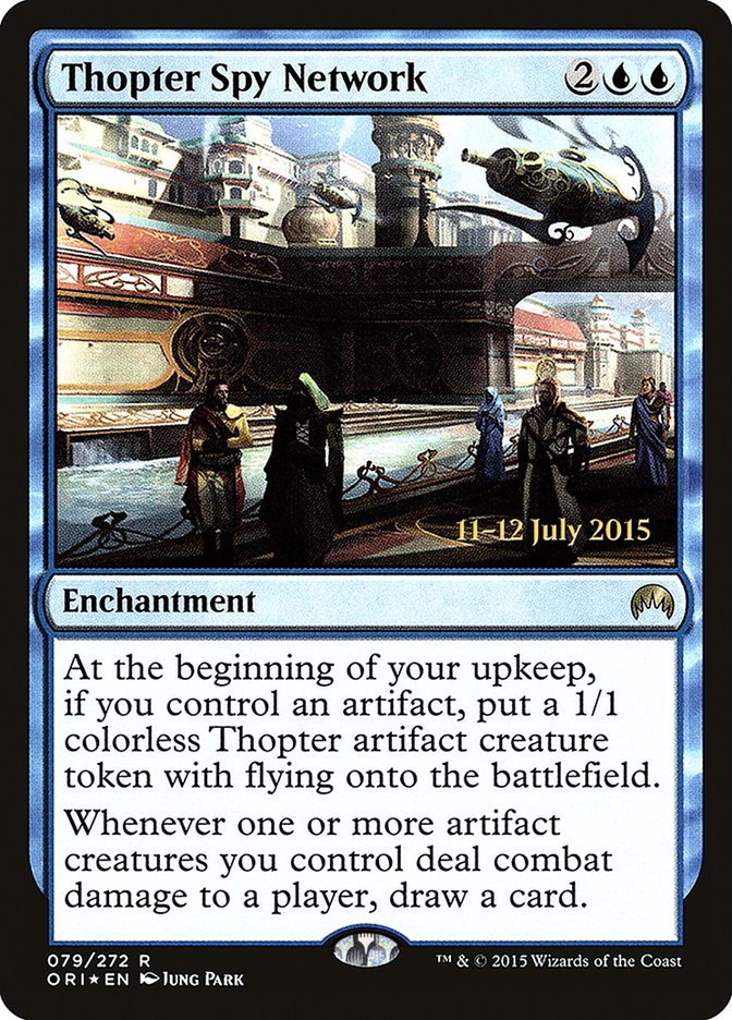 Thopter Spy Network [Magic Origins Prerelease Promos] | Good Games Cannington