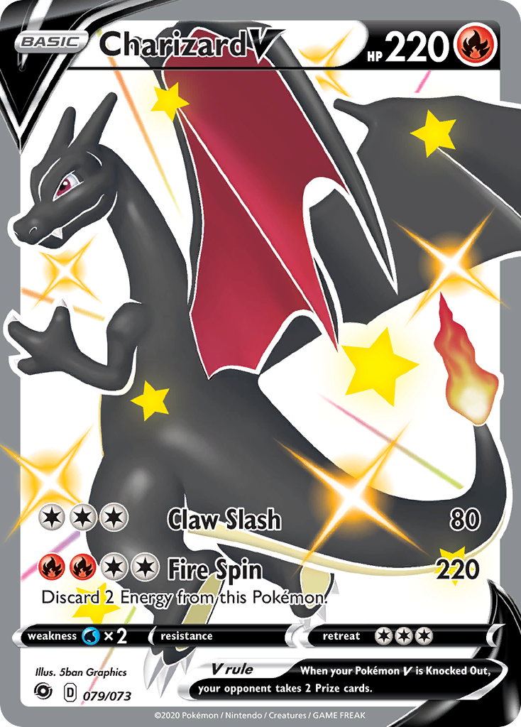 Charizard V (079/073) [Sword & Shield: Champion's Path] | Good Games Cannington
