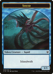 Soldier // Squid Double-Sided Token [Commander 2016 Tokens] | Good Games Cannington