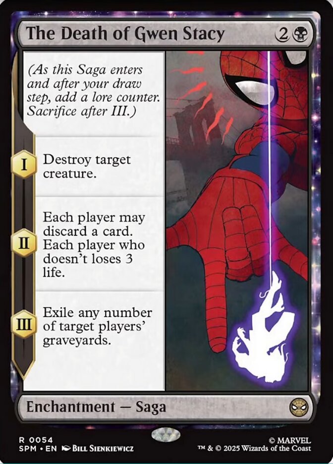 The Death of Gwen Stacy 54/198 (Marvel's Spider-Man)  | Good Games Cannington