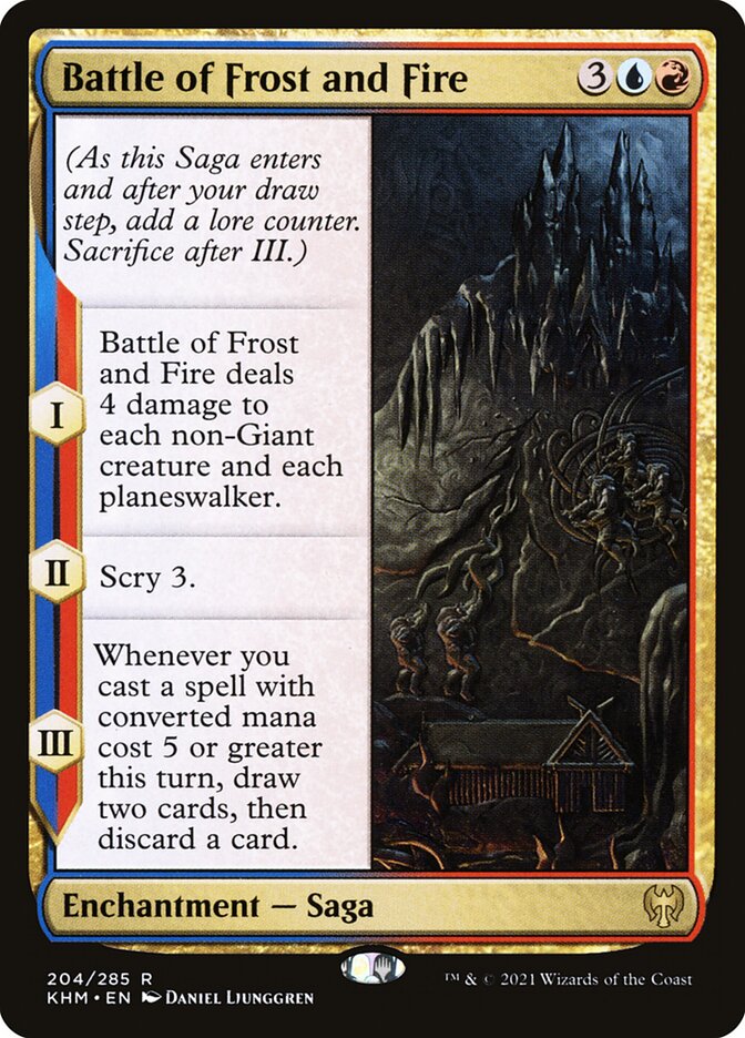 Battle of Frost and Fire 204/285 (Kaldheim)  | Good Games Cannington