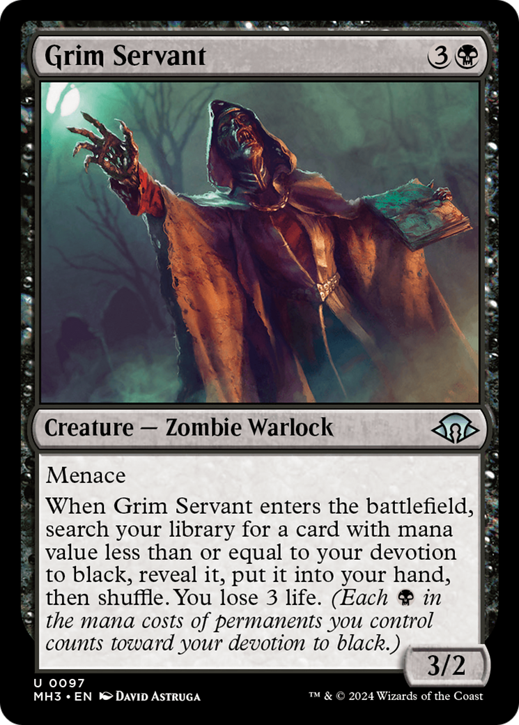 Grim Servant [Modern Horizons 3] | Good Games Cannington