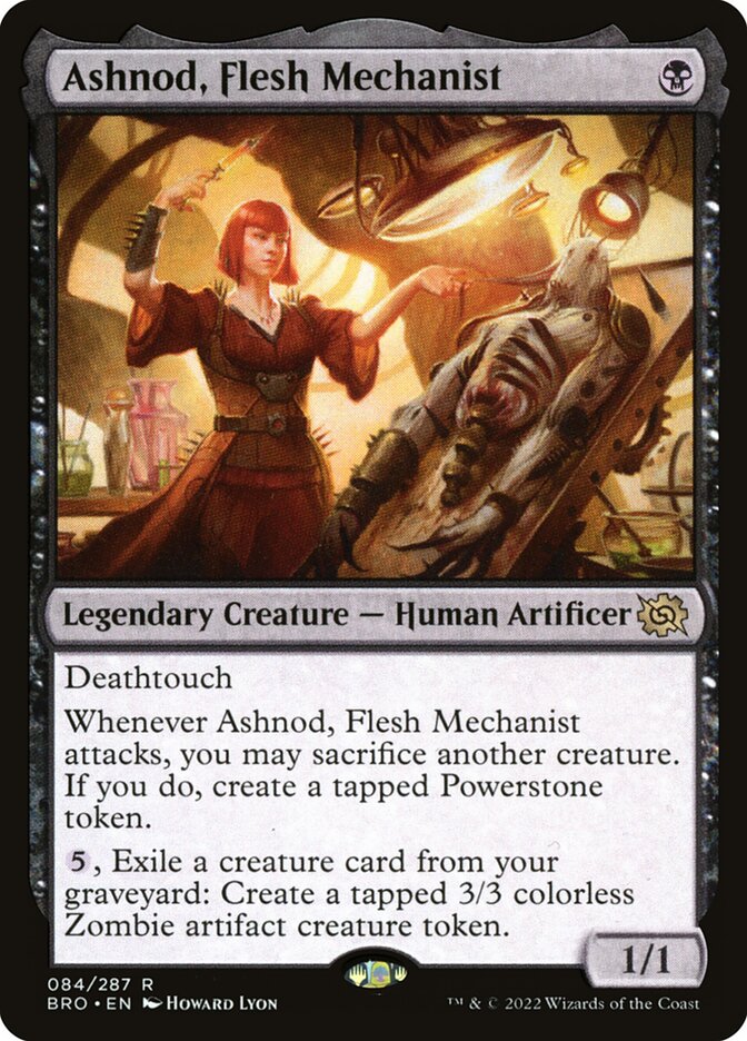 Ashnod, Flesh Mechanist 84 (The Brothers' War)  | Good Games Cannington