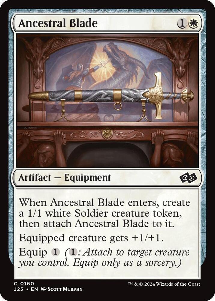 Ancestral Blade 160/779 (Foundations Jumpstart)  | Good Games Cannington