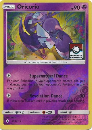 Oricorio (56/145) (League Promo) [Sun & Moon: Guardians Rising] | Good Games Cannington