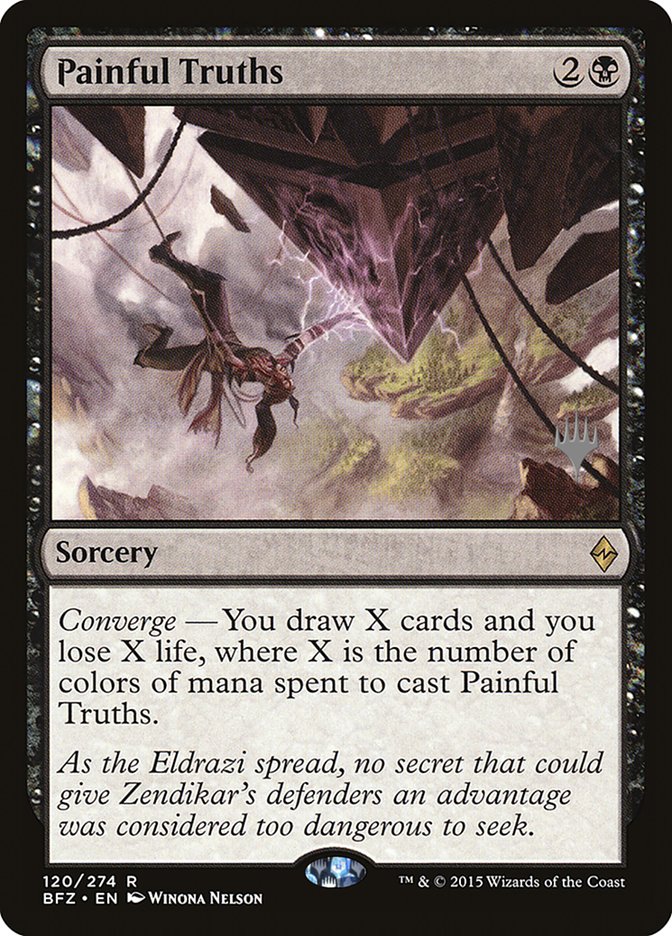 Painful Truths (Promo Pack) [Battle for Zendikar Promos] | Good Games Cannington