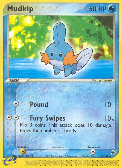 Mudkip (60/109) [EX: Ruby & Sapphire] | Good Games Cannington