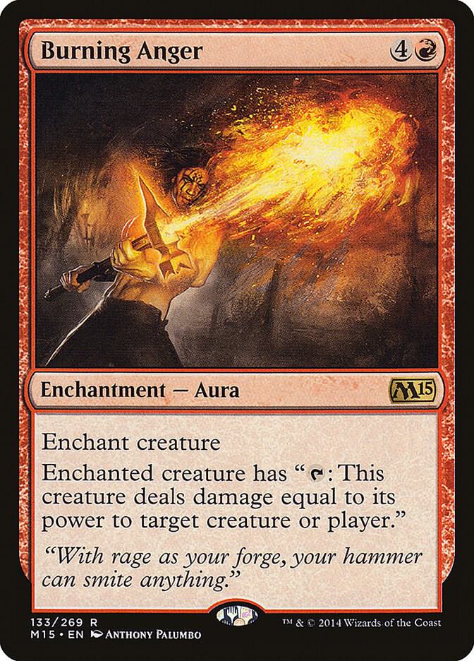 Burning Anger 133/269 (Magic 2015 (M15))  | Good Games Cannington