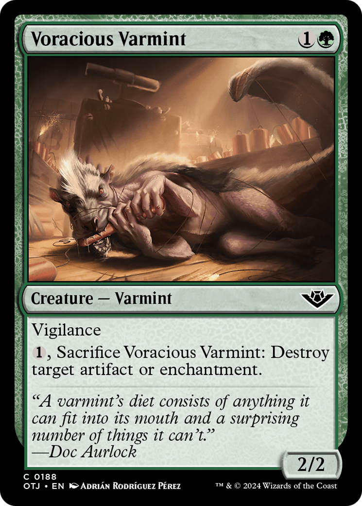 Voracious Varmint [Outlaws of Thunder Junction] | Good Games Cannington