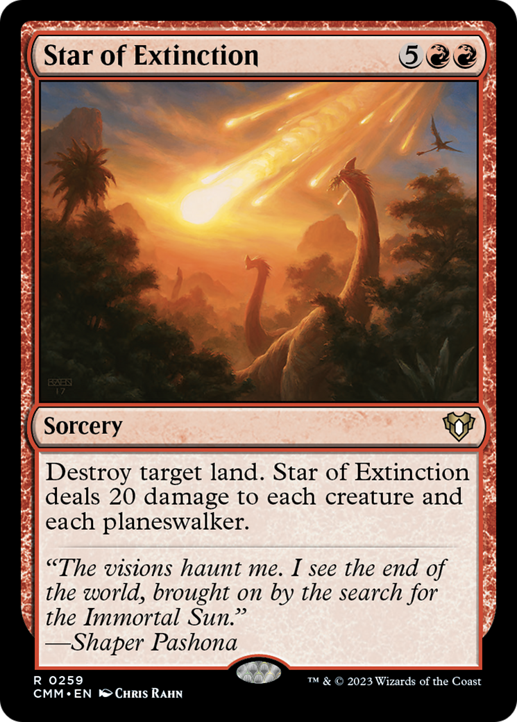 Star of Extinction [Commander Masters] | Good Games Cannington