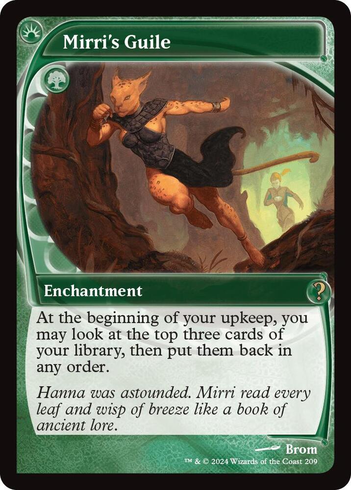 Mirri's Guile 209/390 (Mystery Booster 2)  - Future Sight | Good Games Cannington