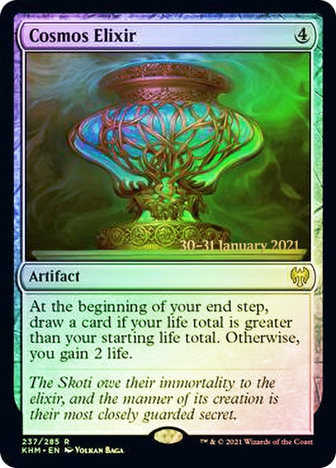 Cosmos Elixir [Kaldheim Prerelease Promos] | Good Games Cannington