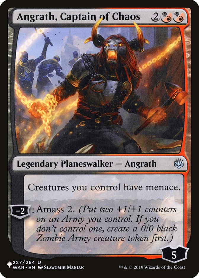 Angrath, Captain of Chaos [The List] | Good Games Cannington