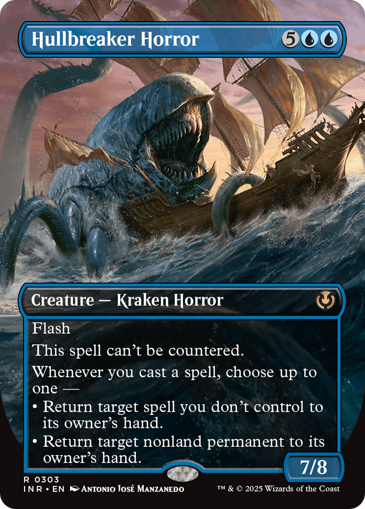 Hullbreaker Horror (Borderless) [Innistrad Remastered] | Good Games Cannington