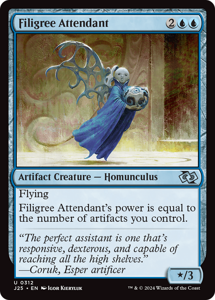 Filigree Attendant [Foundations Jumpstart] | Good Games Cannington
