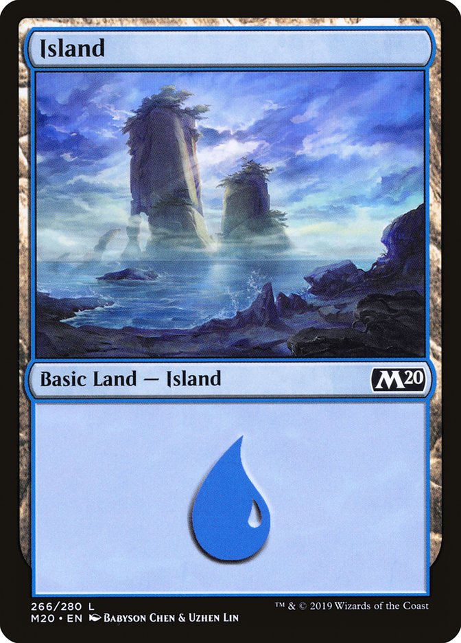 Island (266) [Core Set 2020] | Good Games Cannington