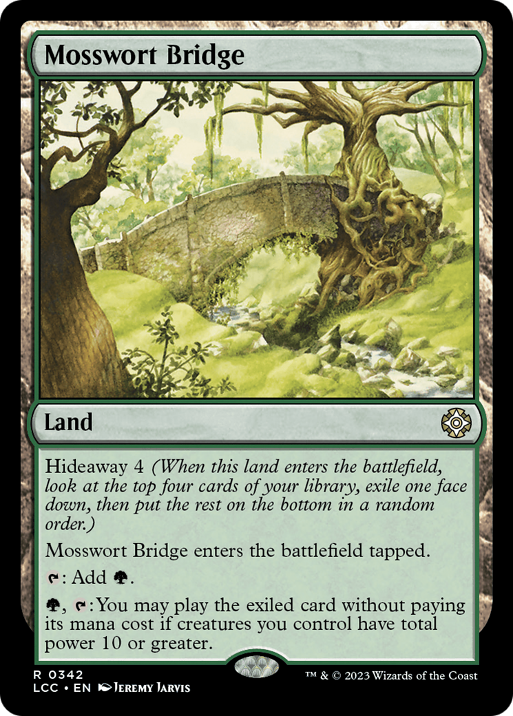 Mosswort Bridge [The Lost Caverns of Ixalan Commander] | Good Games Cannington