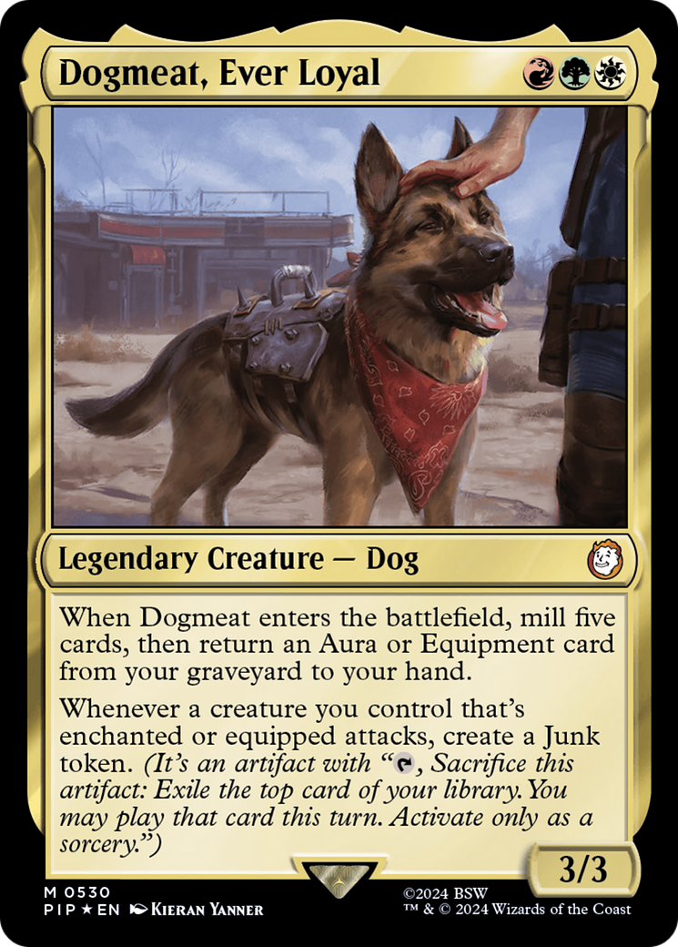 Dogmeat, Ever Loyal (Surge Foil) [Fallout] | Good Games Cannington
