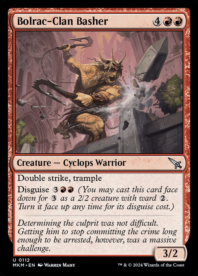 Bolrac-Clan Basher 112 (Murders at Karlov Manor)  - Foil | Good Games Cannington