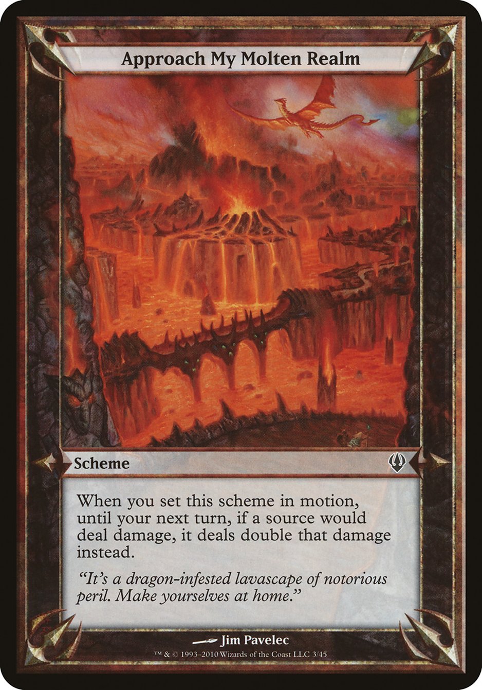 Approach My Molten Realm (Schemes) [Archenemy Schemes] | Good Games Cannington
