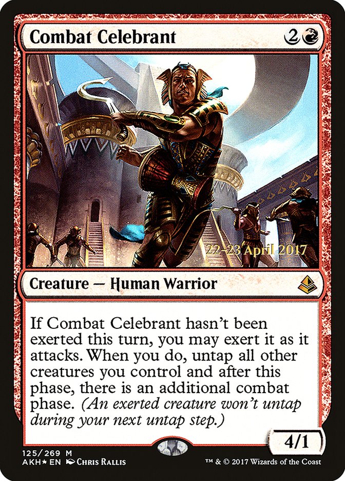 Combat Celebrant [Amonkhet Prerelease Promos] | Good Games Cannington