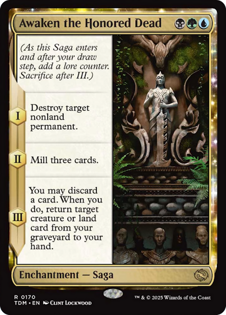 Awaken the Honored Dead [Tarkir: Dragonstorm] | Good Games Cannington