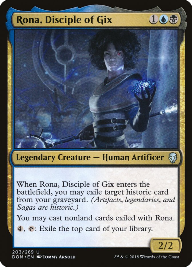 Rona, Disciple of Gix 203 (Dominaria)  | Good Games Cannington