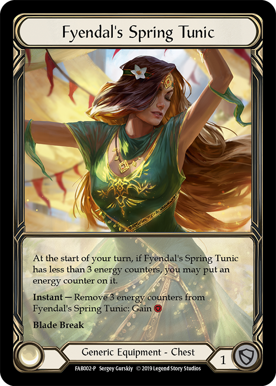 Fyendal's Spring Tunic [FAB002] (Promo)  Rainbow Foil | Good Games Cannington