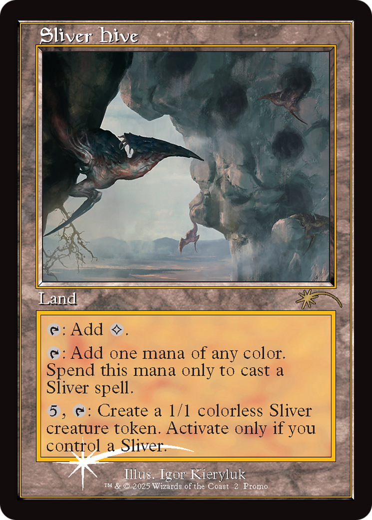 Sliver Hive (Retro Frame) [Secret Lair Drop Series] | Good Games Cannington