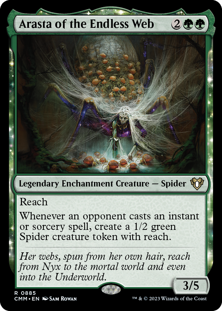 Arasta of the Endless Web [Commander Masters] | Good Games Cannington