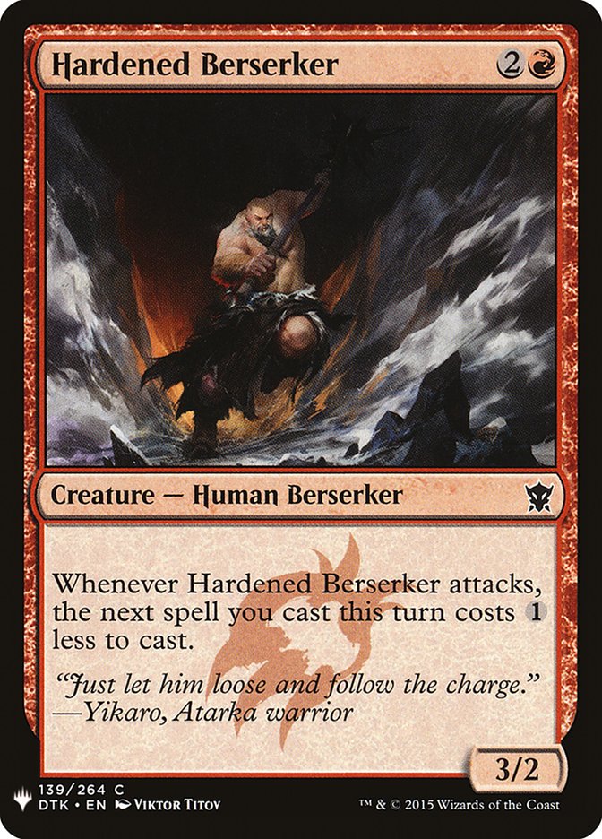 Hardened Berserker [Mystery Booster] | Good Games Cannington