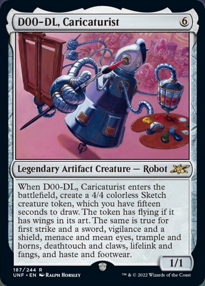D00-DL, Caricaturist [Unfinity] | Good Games Cannington