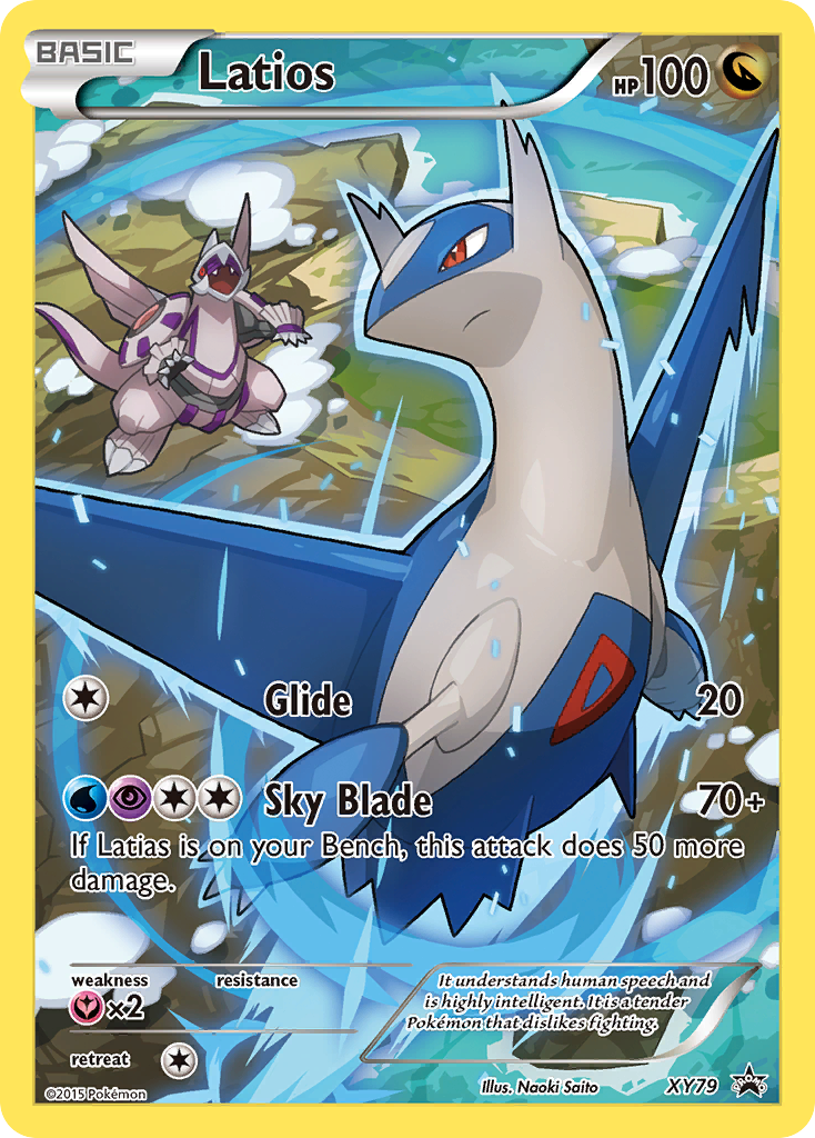 Latios (XY79) (Full Art Promo) [XY: Black Star Promos] | Good Games Cannington