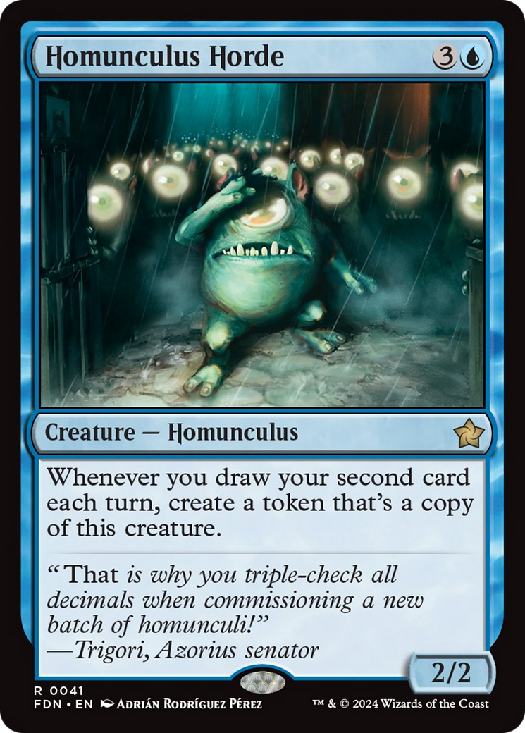 Homunculus Horde [Foundations] | Good Games Cannington