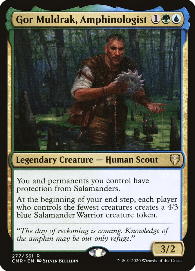 Gor Muldrak, Amphinologist 277 (Commander Legends)  | Good Games Cannington