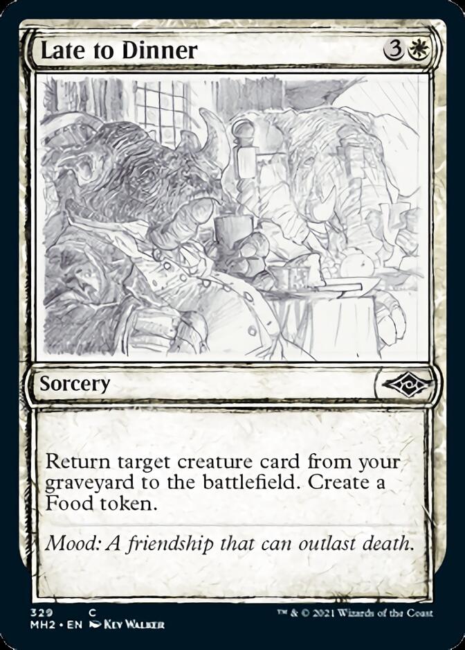 Late to Dinner (Sketch) [Modern Horizons 2] | Good Games Cannington