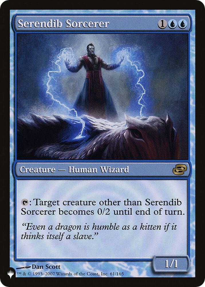 Serendib Sorcerer 61/165 (The List Reprints)  | Good Games Cannington
