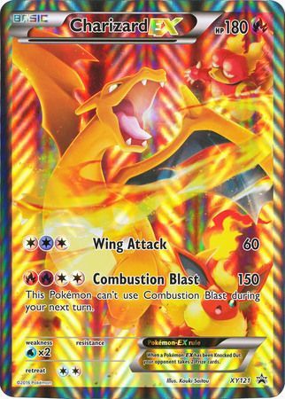 Charizard EX (XY121) (Jumbo Card) [XY: Black Star Promos] | Good Games Cannington