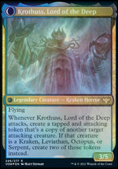 Runo Stromkirk // Krothuss, Lord of the Deep [Innistrad: Crimson Vow Prerelease Promos] | Good Games Cannington