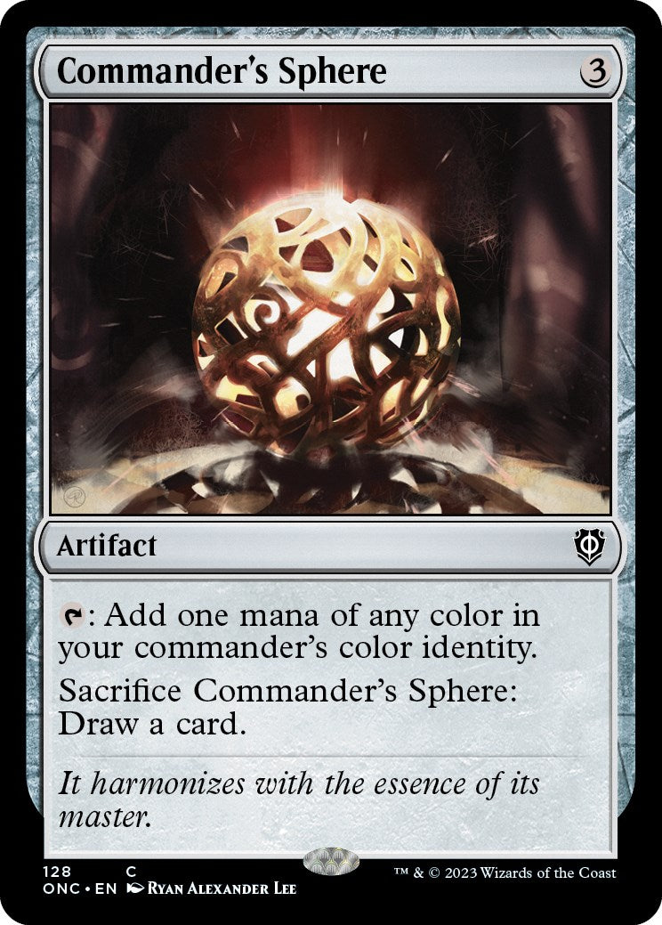 Commander's Sphere [Phyrexia: All Will Be One Commander] | Good Games Cannington