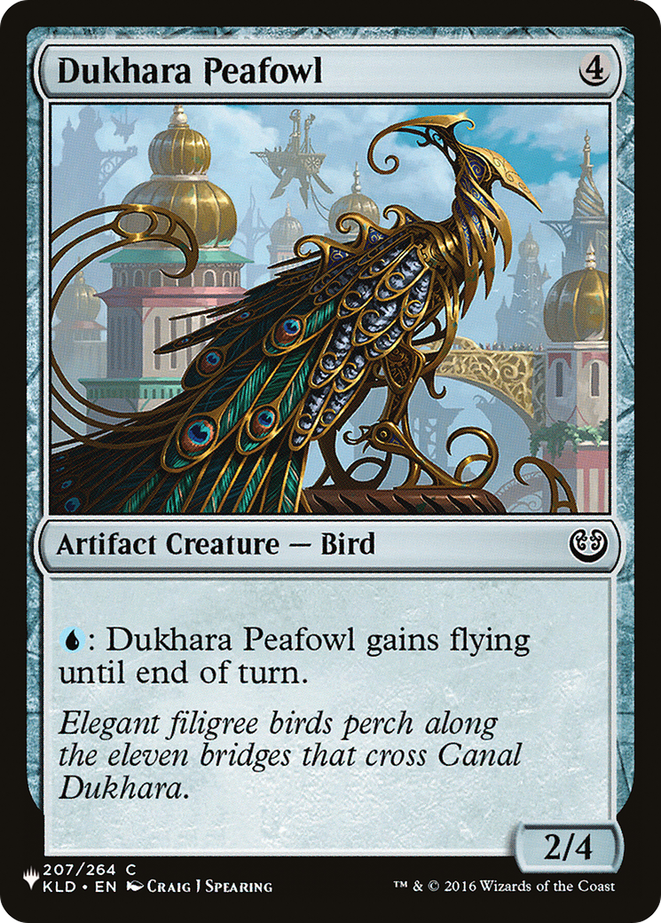 Dukhara Peafowl [The List] | Good Games Cannington